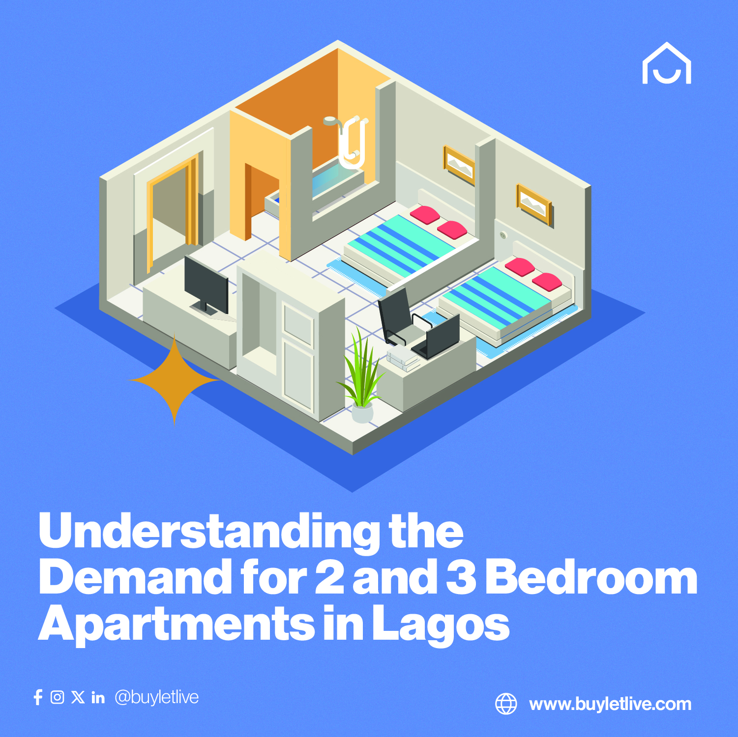 Understanding the Demand for 2 and 3 Bedroom Apartments in Lagos  - BuyLetLive Blog