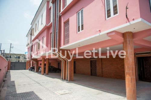 FULLY SERVICED 4 BEDROOM TERRACE DUPLEX WITH 1 BQ FOR RENT