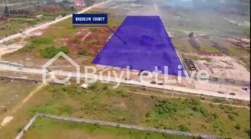 500sqm LAND FOR SALE AT Brooklyn County Monastery Road Sangotedo